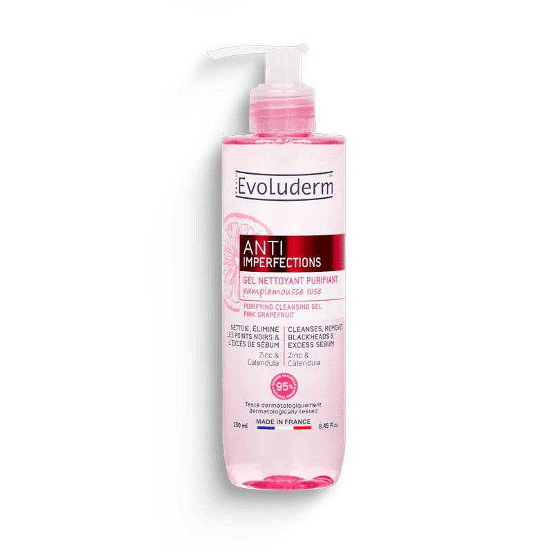 Evoluderm Gel Nettoyant Purifiant Anti-Imperfections - Ethnilink