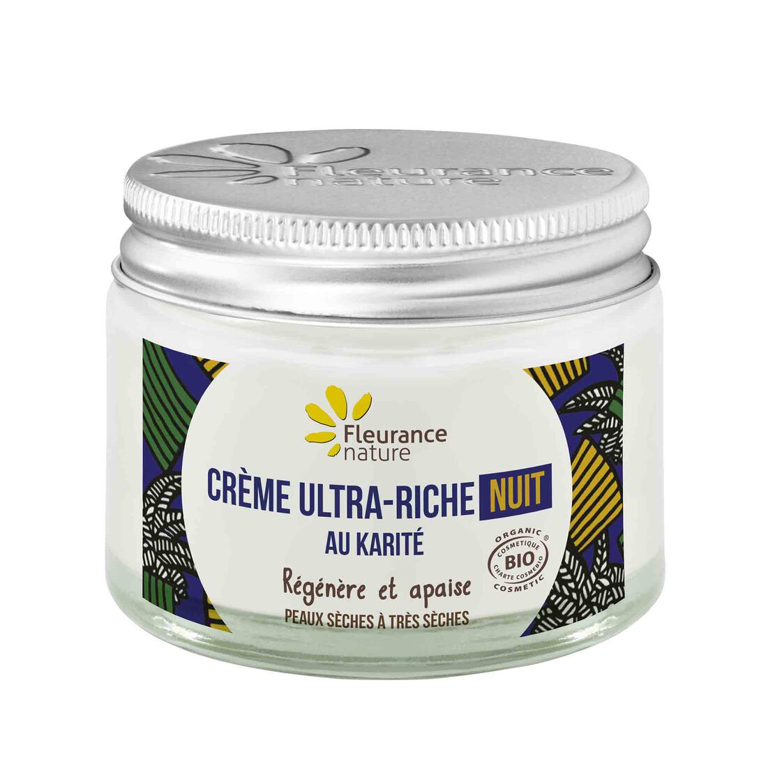 Fleurance Nature Crème Ultra-Riche Nuit Au Karité - Ethnilink