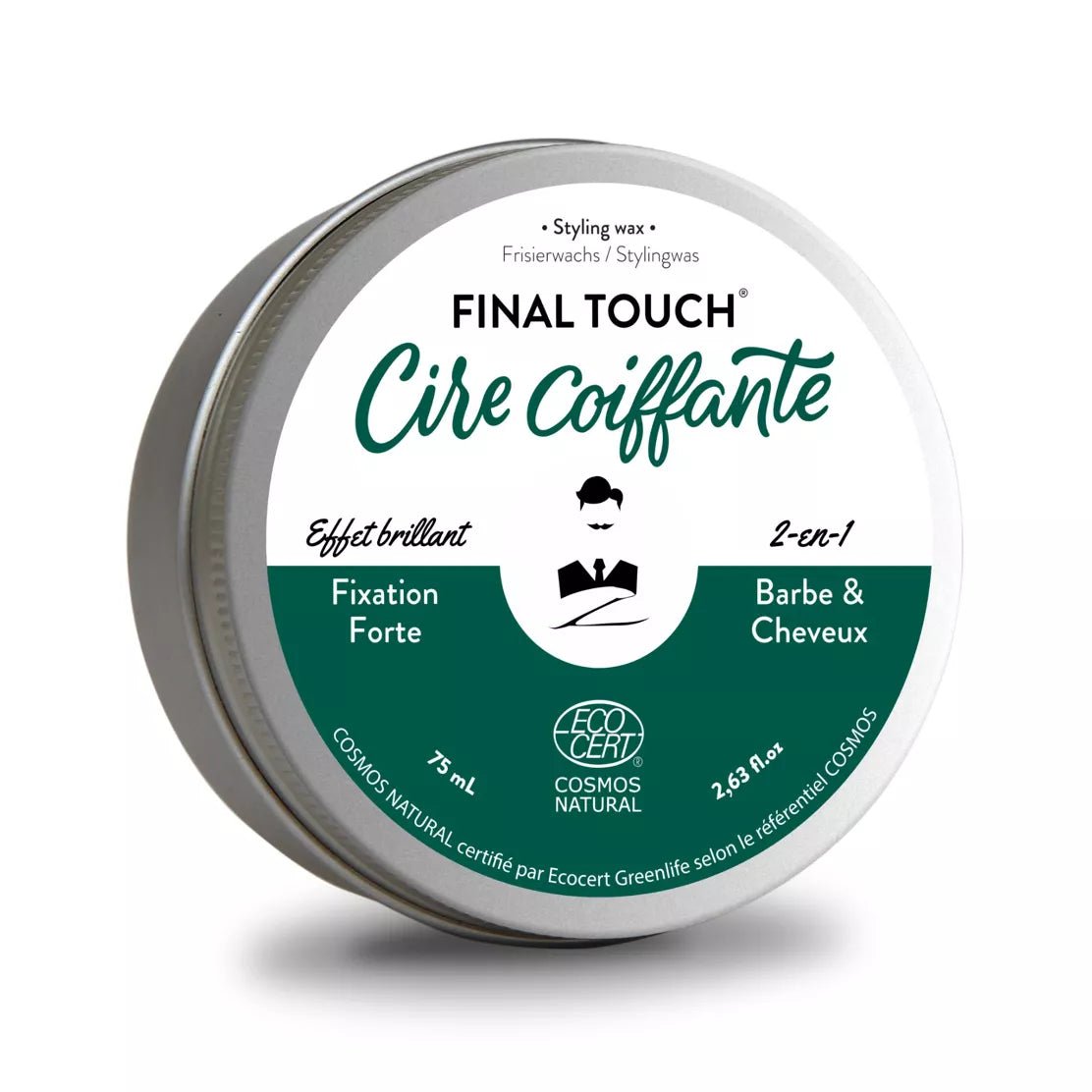 Monsieur Barbier Cire Coiffante Barbe & Cheveux - Ethnilink