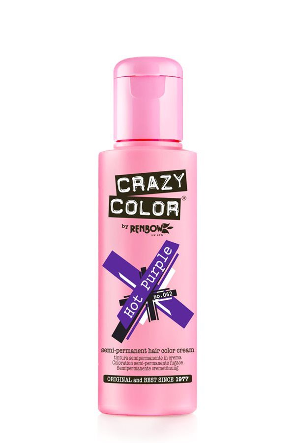 Crazy Color Hot Purple 100ml - Ethnilink