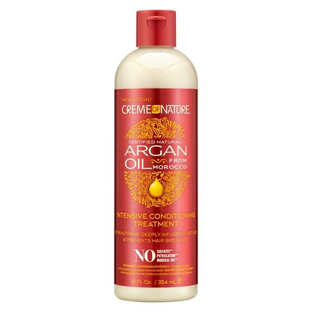 Crème Of Nature Argan Oil Après Shampoing 354ml - Ethnilink