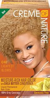 Crème Of Nature Coloration Blond Clair Au Karité - Ethnilink
