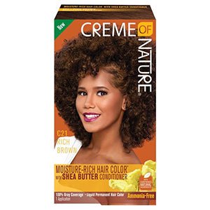 Creme Of Nature Coloration Brun Intense Au Karité - Ethnilink