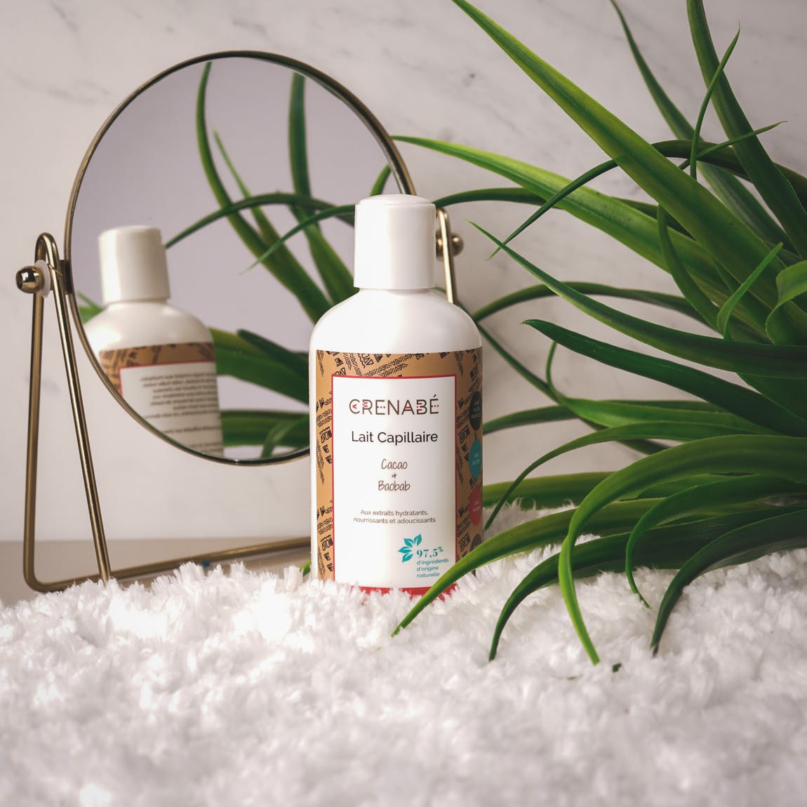 Crenabé Lait Capillaire Cacao & Baobab - Ethnilink
