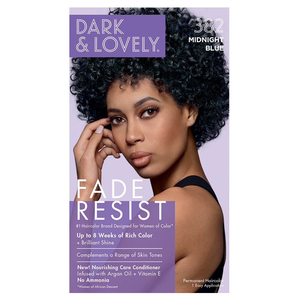 Dark & Lovely Coloration Bleu Nuit 382 - Ethnilink