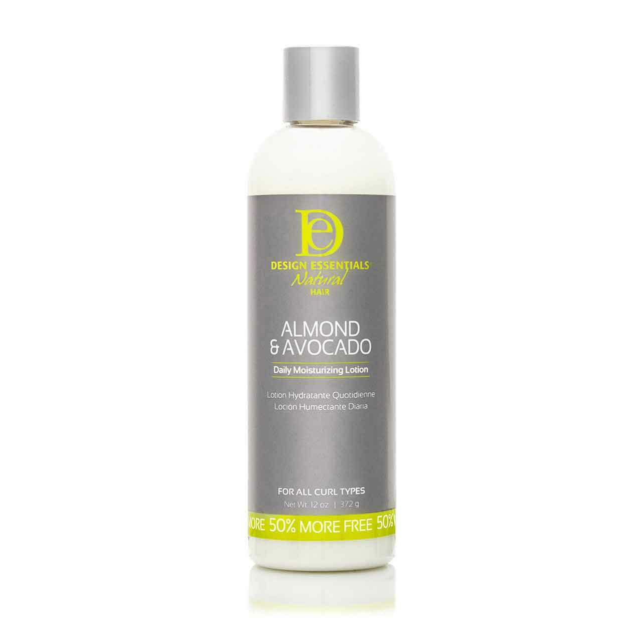 Design Essentials Natural Lotion Hydratante Amande & Avocat 372g - Ethnilink
