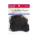 Black Elastic Pack Of 300