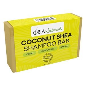 Obia Naturals Coconut Shea Shampoo Bar - Champú Sólido 113g