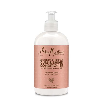 Shea Moisture Coco & Hibiscus Curl & Shine Conditioner 384ml - Ethnilink