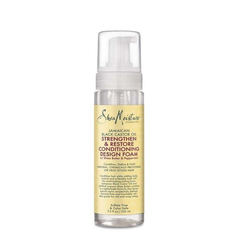 Shea Moisture Jamaican Black Castor Oil Mousse Coiffante 222ml - Ethnilink
