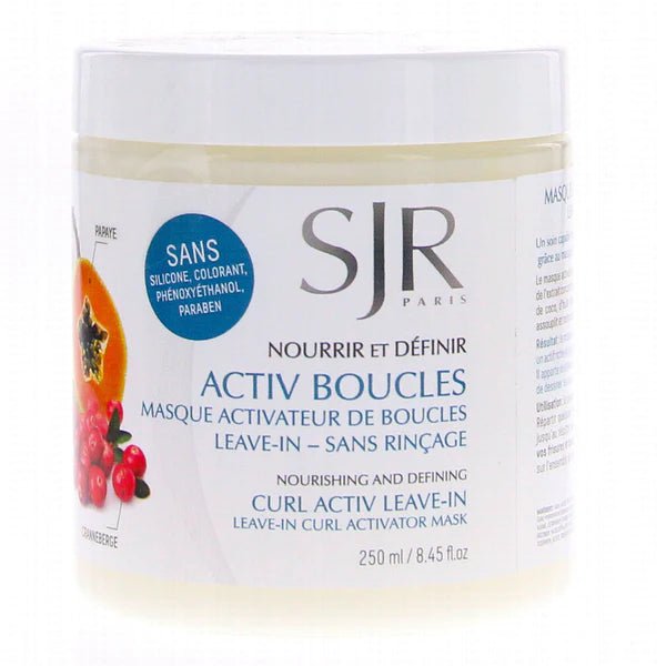SJR Activ Boucles Masque Activateur De Boucles 250ml - Ethnilink