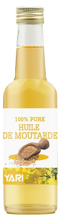 Huile de Moutarde, Naturelle, pour Corps et Cheveux 250 ml - Yari
