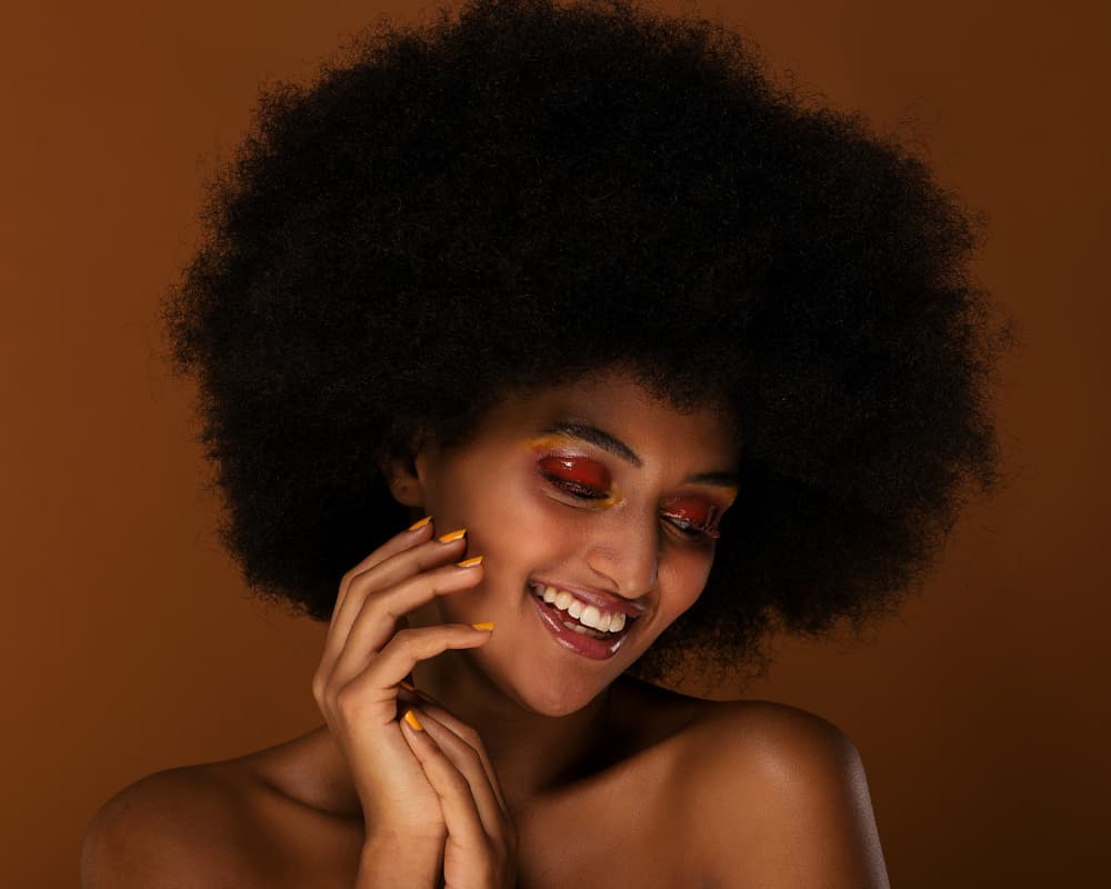 Curly to Kinky Hair
