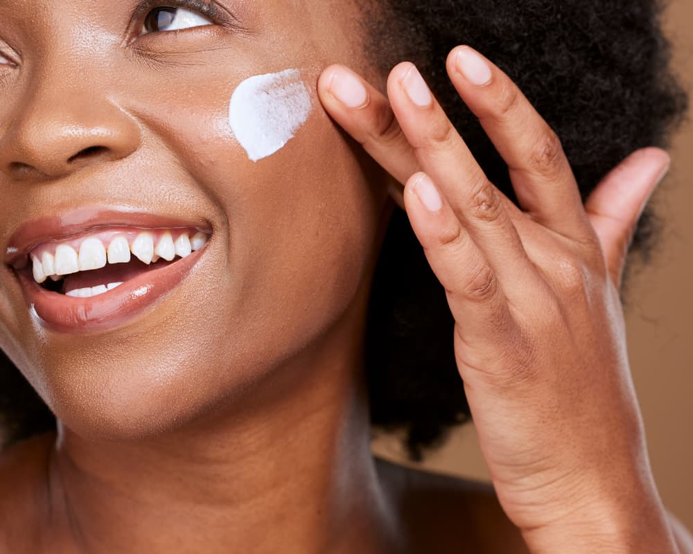 Dehydrated skin