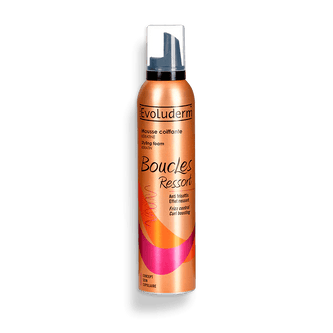 Evoluderm Boucles Ressort - Mousse Coiffante Kératine - Ethnilink