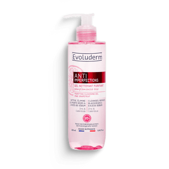 Evoluderm Gel Nettoyant Purifiant Anti-Imperfections - Ethnilink