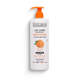 Evoluderm Lait Corps Nourrissant Carotte Vitaminée - Ethnilink