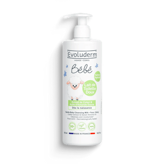 Evoluderm Lait De Toilette Doux Visage & Corps Bébé - Ethnilink