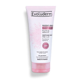 Evoluderm Masque Apaisant à l'Argile Rose - Ethnilink