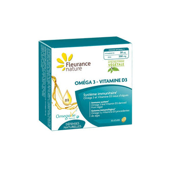Fleurance Nature Omega 3 - Vitamine D3 - Ethnilink