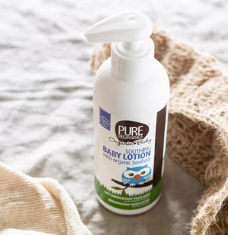 Pure Beginnings Lotion Apaisante Pour Bébé Au Baobab Bio - Ethnilink