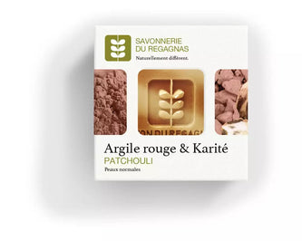 Savonnerie du Regagnas Savon Argile Rouge & Karité - Ethnilink