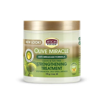 African Pride Olive Miracle Crème Anti Casse 170g - Ethnilink