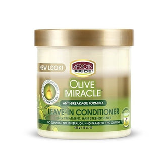African Pride Olive Miracle Leave-In Conditioner 425g - Ethnilink