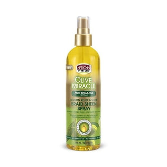 African Pride Olive Oil Braid Sheen Spray 355ml - Ethnilink