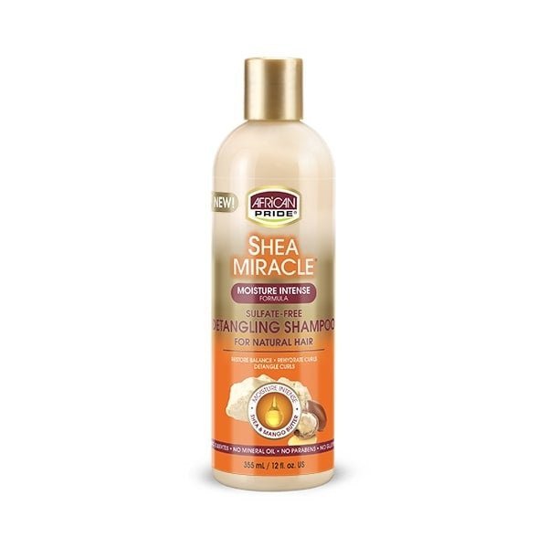 African Pride Shea Miracle Shampoing Démêlant 355ml - Ethnilink