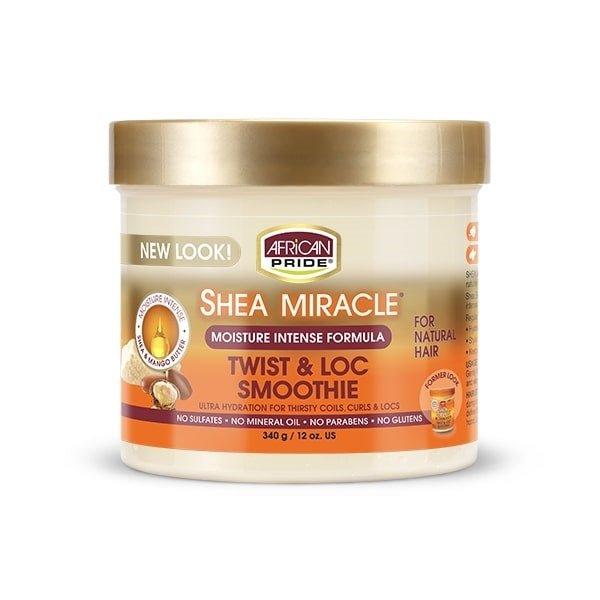 African Pride Shea Miracle Twist & Loc Smoothie 340g - Ethnilink