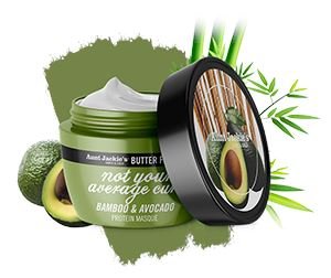 Aunt Jackie's Masque Avocat Bamboo 235ml - Ethnilink