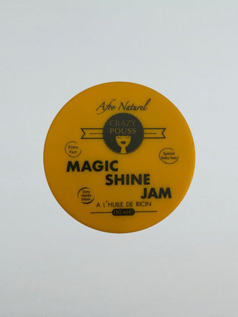 Crazy Pouss Magic Shine Jam A L'huile De Ricin - Ethnilink