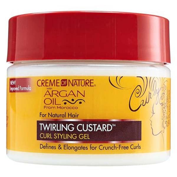 Crème Of Nature Argan Oil Twirling Custard 326g - Ethnilink