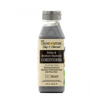 Creme Of Nature Clay & Charcoal Après-Shampoing 12oz - Ethnilink