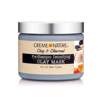Creme Of Nature Clay & Charcoal Masque Detoxifiant 326g - Ethnilink