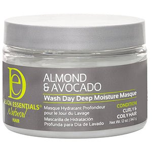 Design Essentials Natural Amande & Avocat Masque Hydratant Profond - Ethnilink