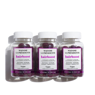 Madame La Présidente Hairboost Gummies Vitaminés - 3 mois - Ethnilink