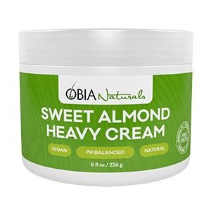 Obia Naturals Sweet Almond Heavy Cream - Crème Nourrissante 226g - Ethnilink
