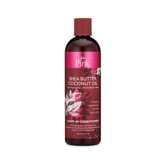 Pink Beurre De Karité & Huile De Coco Leave-in Conditioner Sans Rinçage 12oz - Ethnilink