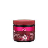 Pink Curl Poppin' Gel definidor con aceite de coco y manteca de karité 16 oz