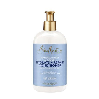 Shea Moisture Après-Shampoing Au Miel Manuka & Yaourt Ultra Hydratant 384ml - Ethnilink