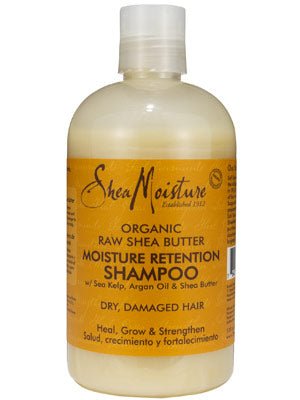Shea Moisture Raw Shea Butter Moisture Retention Shampoing 384ml - Ethnilink