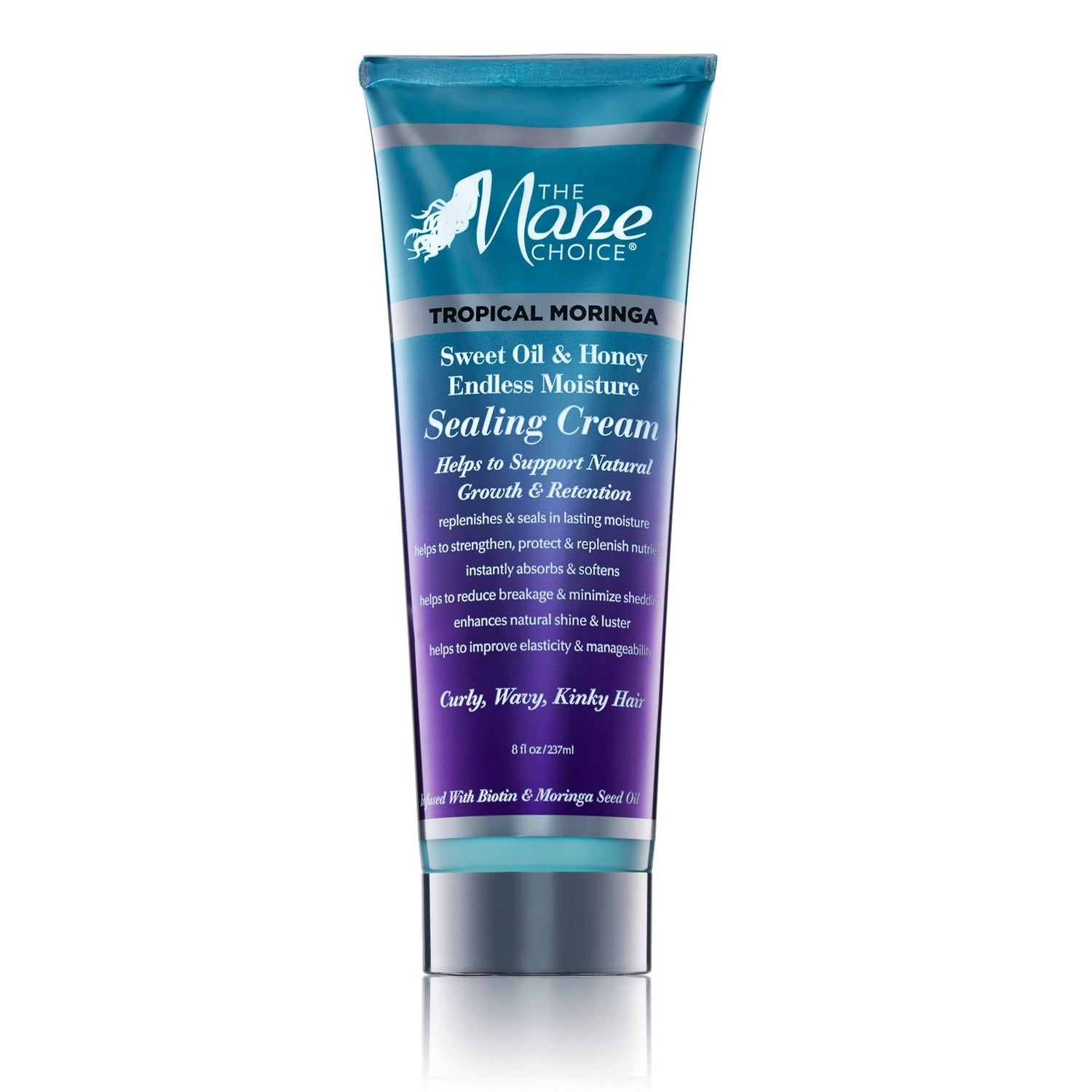 The Mane Choice Tropical Moringa Crème Au Miel & Huile Douce - Ethnilink